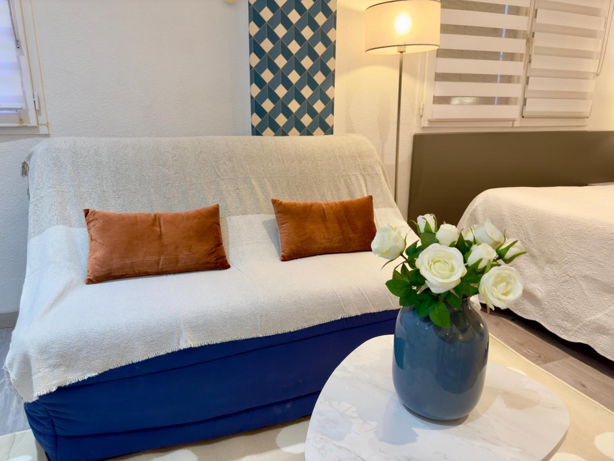 Beau 3mn Plage&palais Appartement