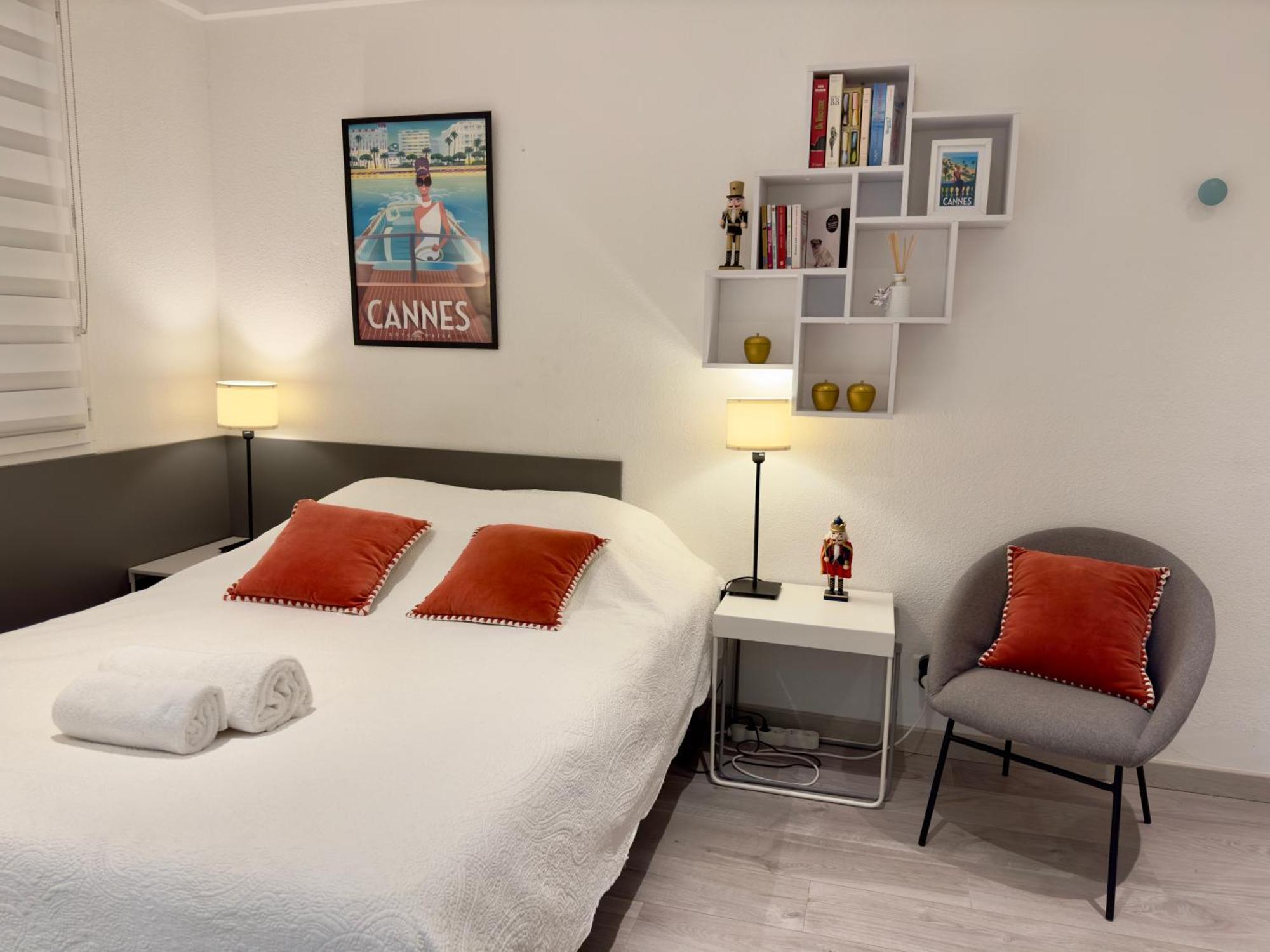 Beau 3mn Plage&palais Appartement Cannes